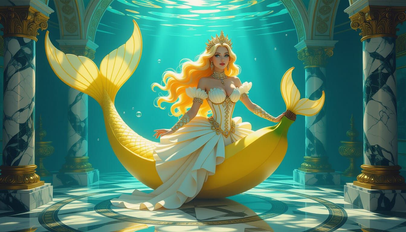 Banana or Mermaid, you decide  by @CHM