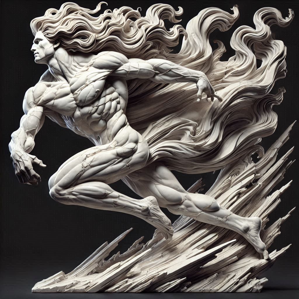 Marble Sclupture of Hermes