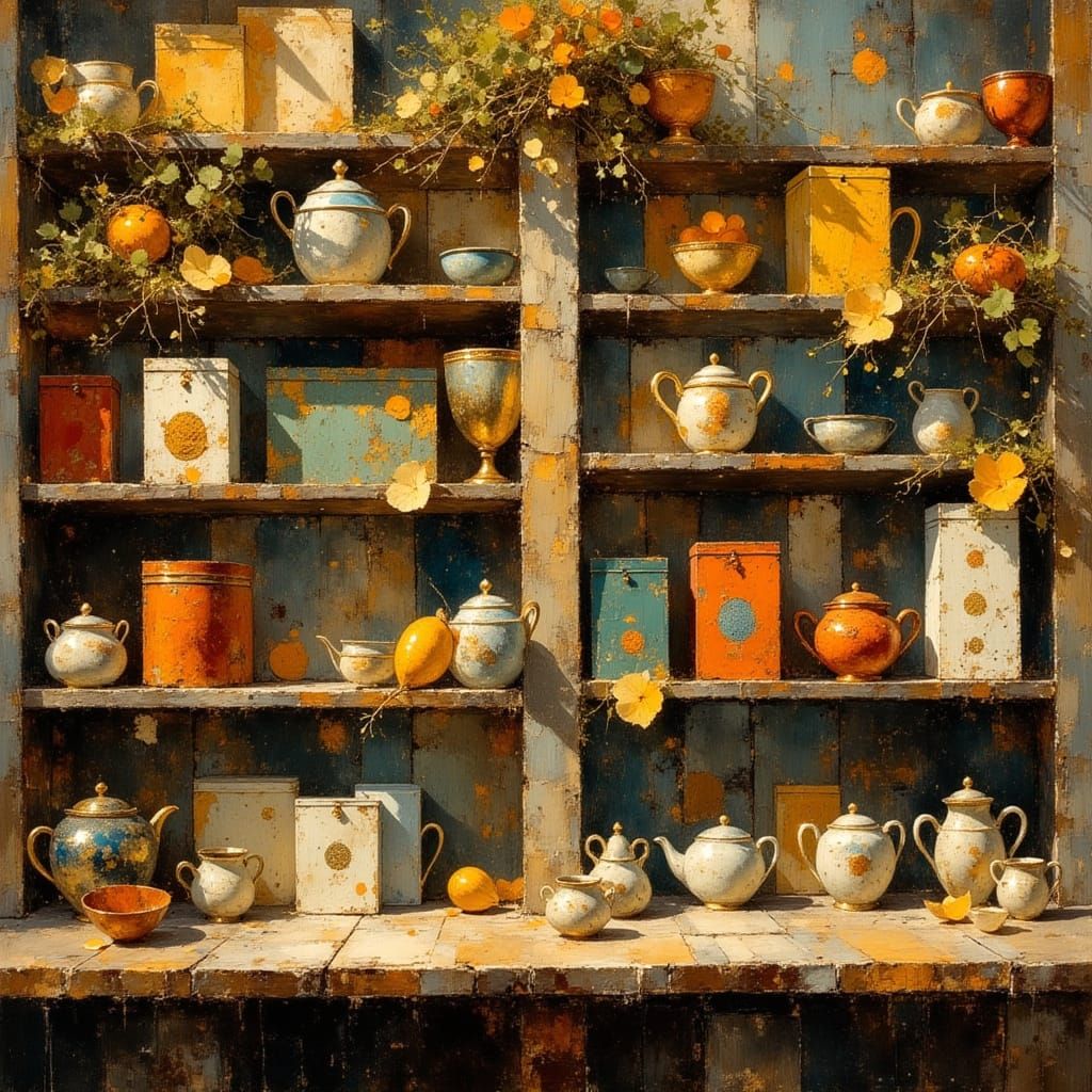 Coffee & Tea Merchantile  by @lollipea