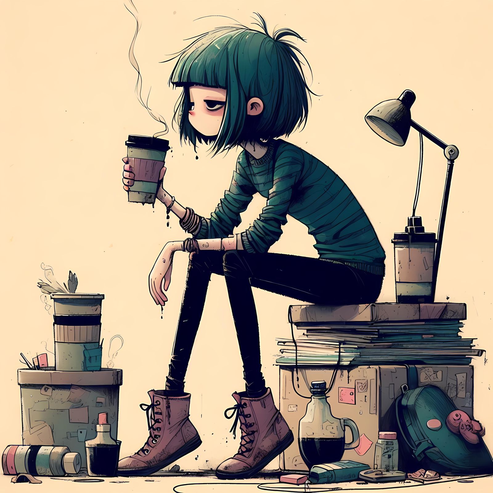 "My Tired Coffee..."