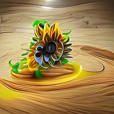 Creative sunflower 8K 3D beautiful Behance HD HDR quilling b...