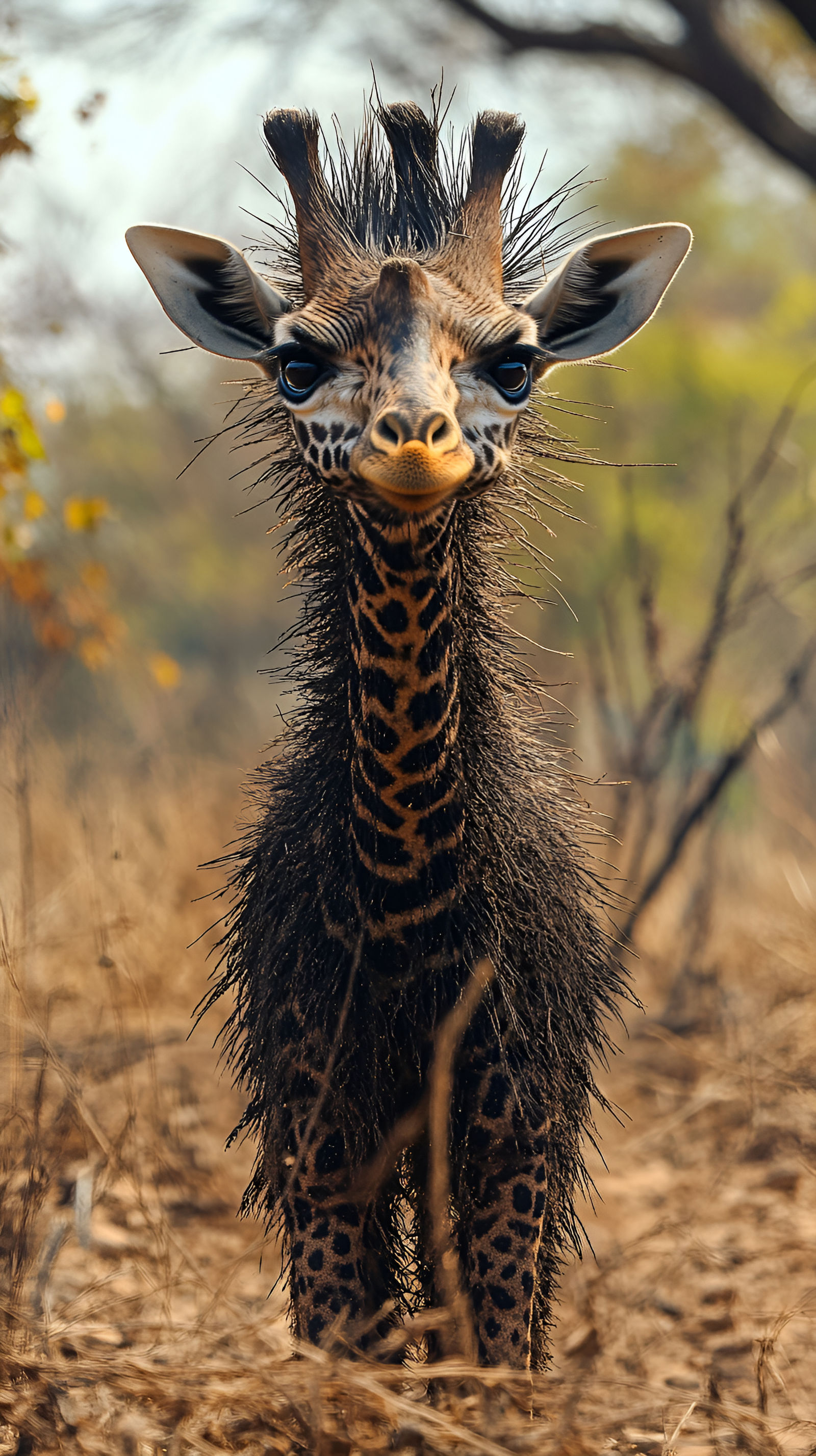 A Porcupine Giraffe