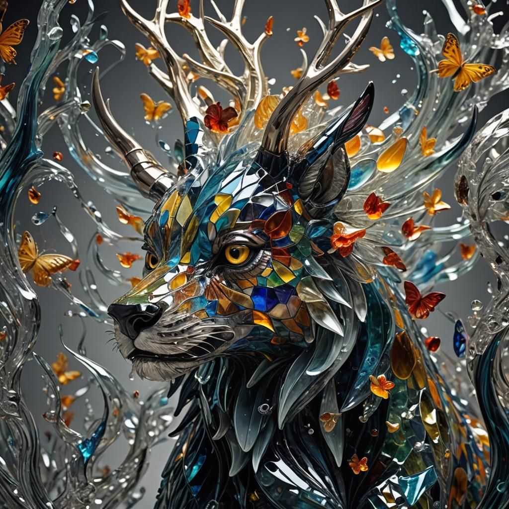 glass sculpture   by @BlossomArt