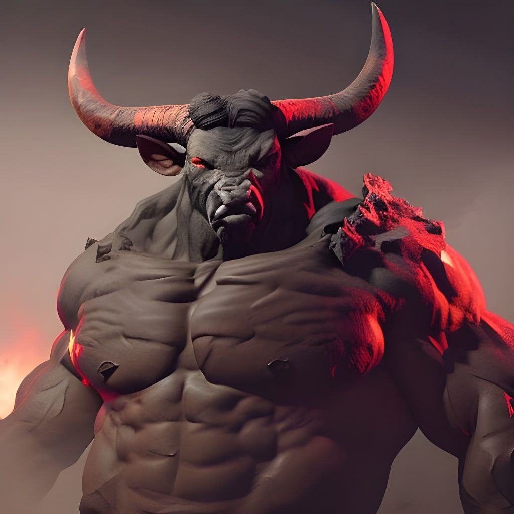 Minotaur - AI Generated Artwork - NightCafe Creator