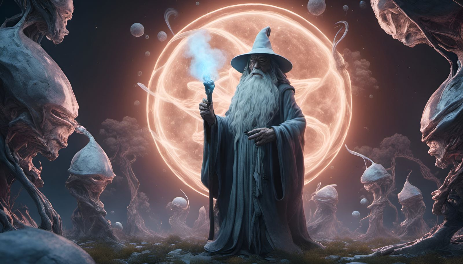 Gandalf Blasting Off