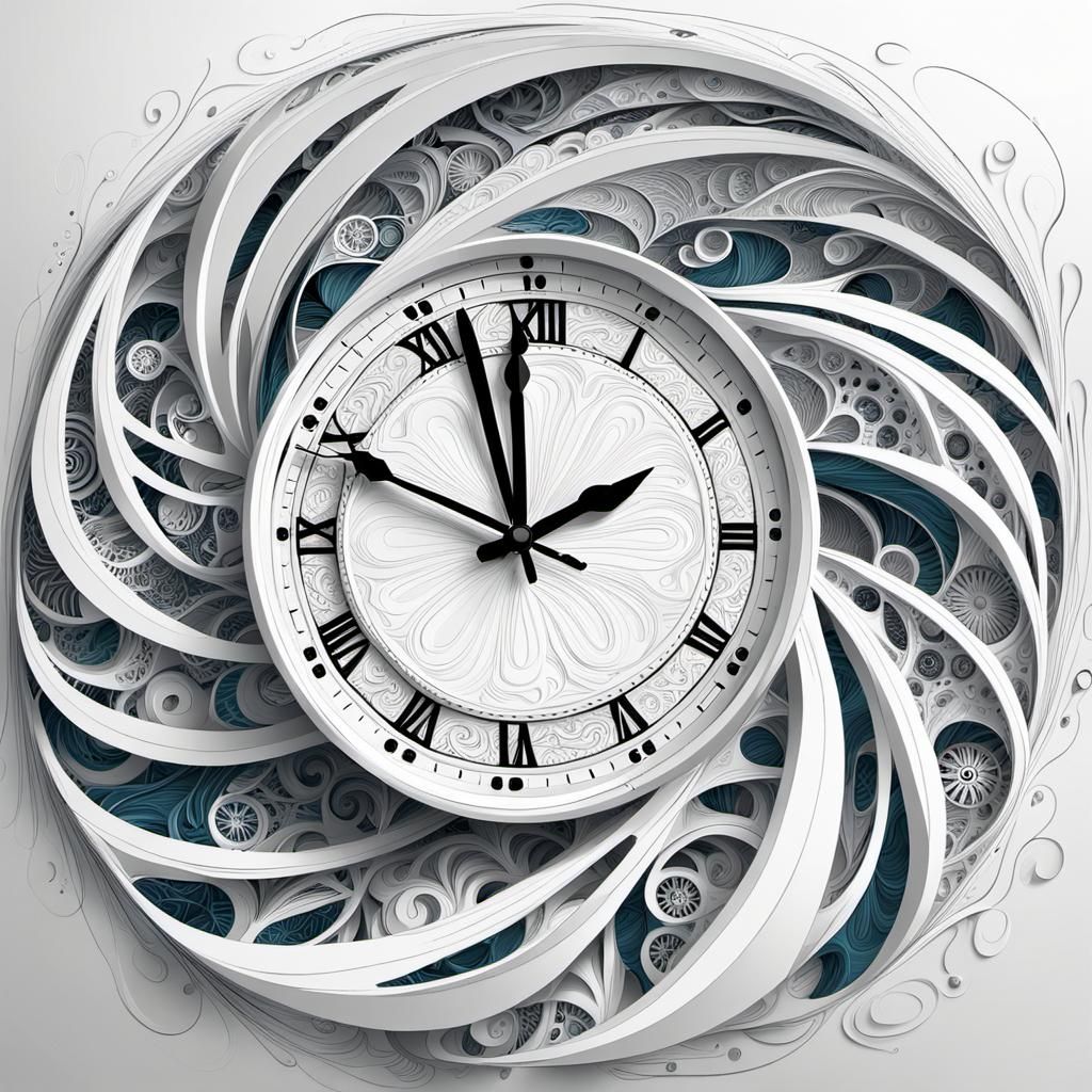 Surreal clock