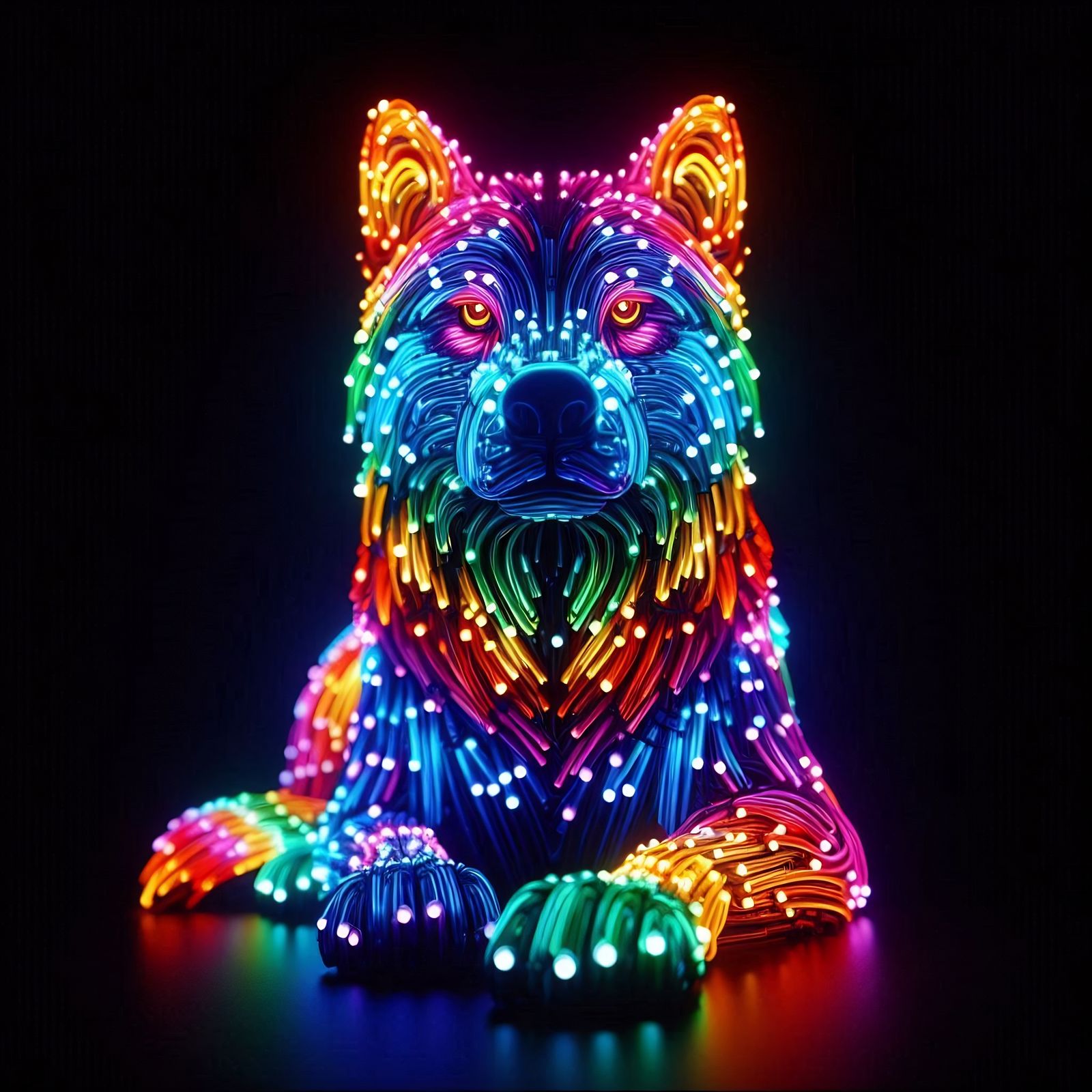 Neon Dog