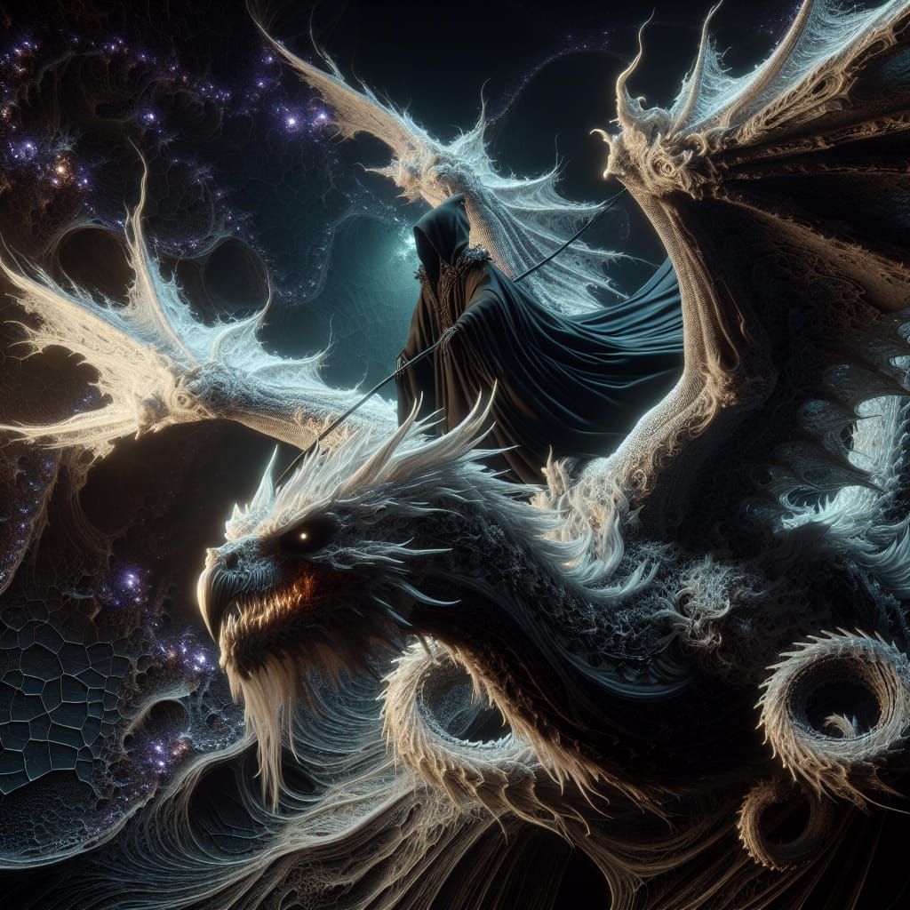 Flying the cosmic Dragon