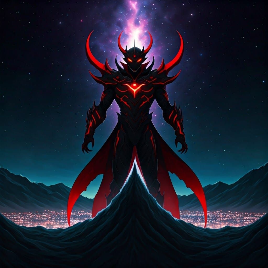 Sinister Anime Hero Rules Galaxy