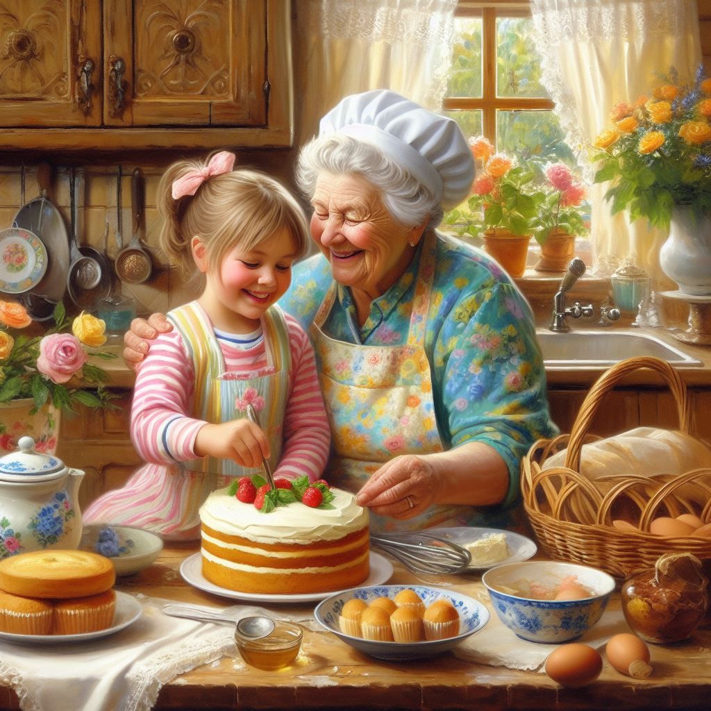 Baking with Gran