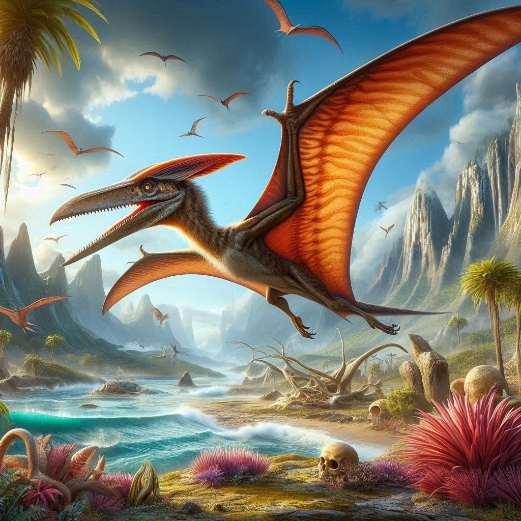 Pterosaur  by @zephyrael
