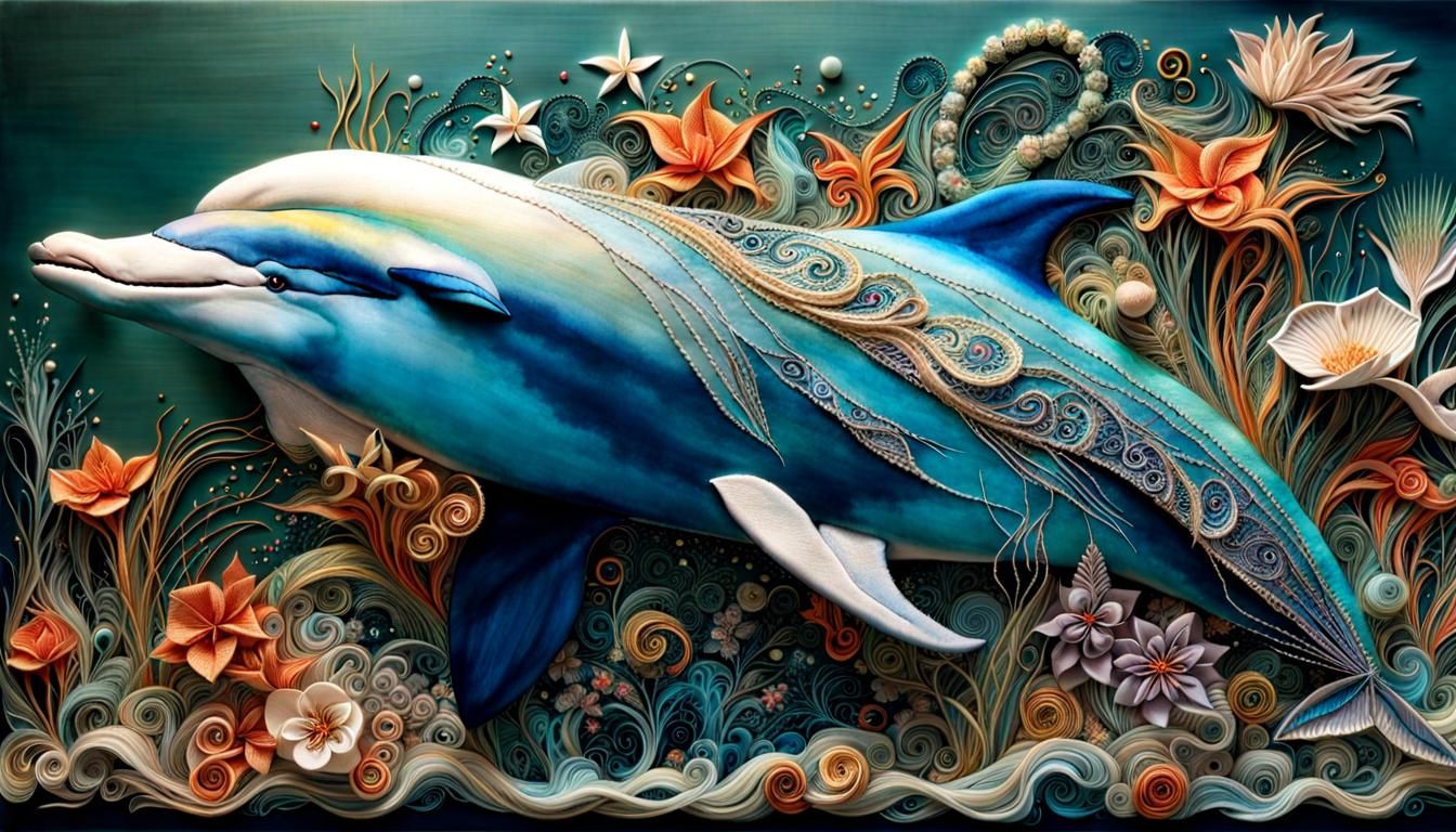 Dolphin - AI Generated Artwork - NightCafe Creator