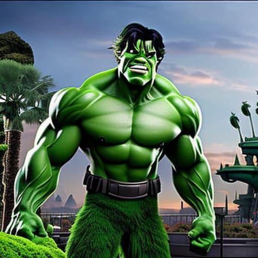 The Incredible Hulk at Disney