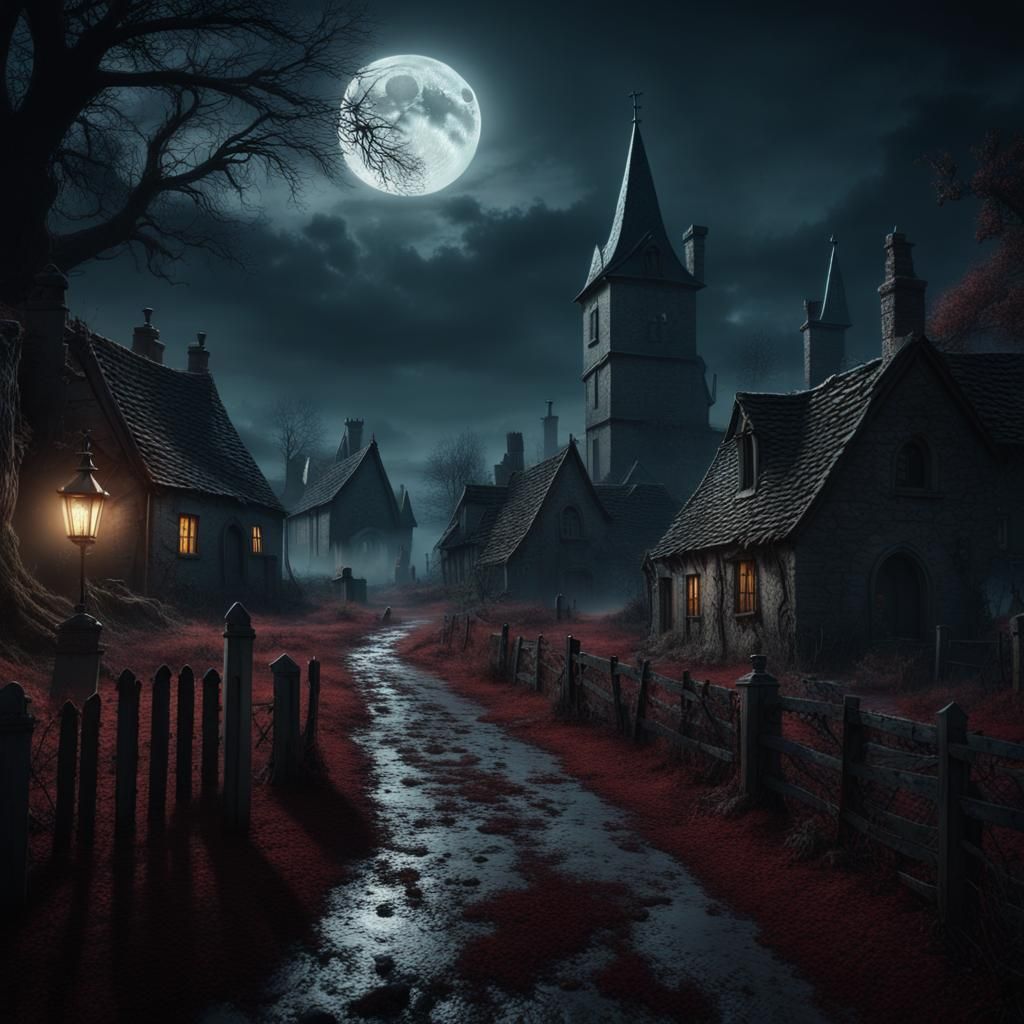 Hunted Countryside Village  by @mike 