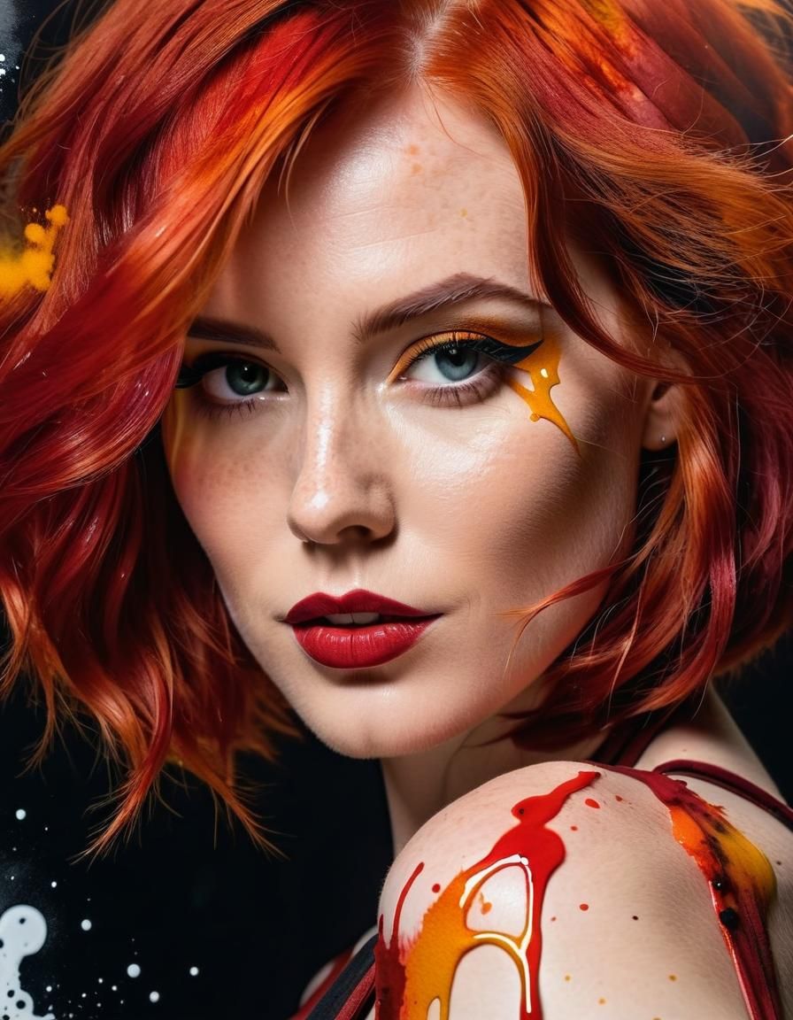 Red-head beauty