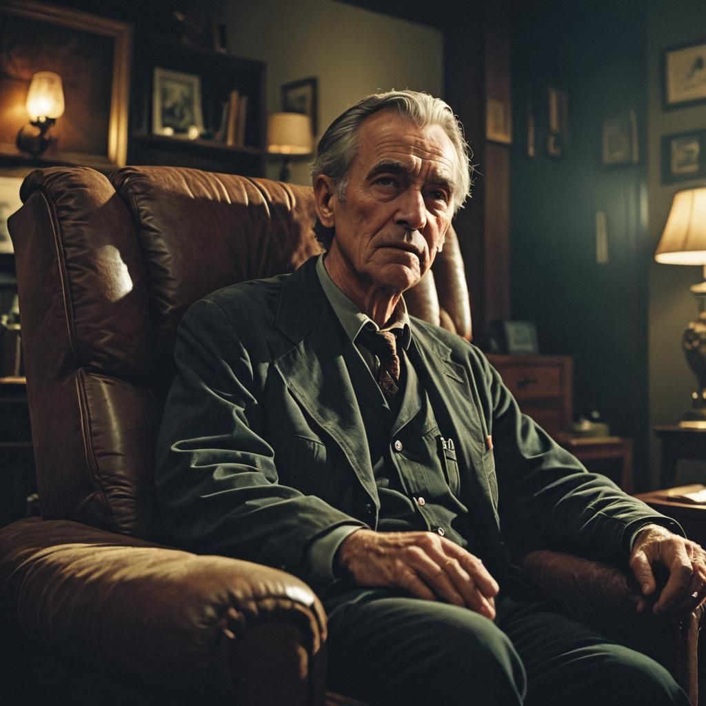Hold you in his armchair...