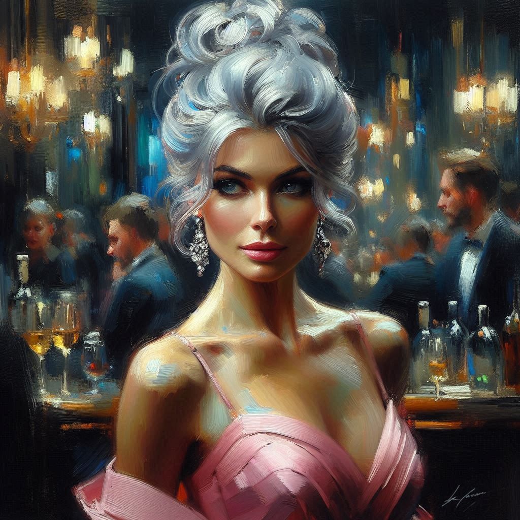 "Impressionism" Looks Good on Her