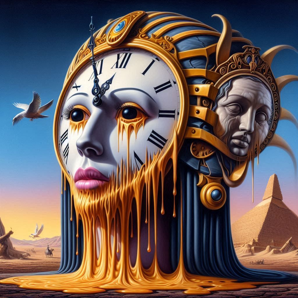 Monolithic Clock Face