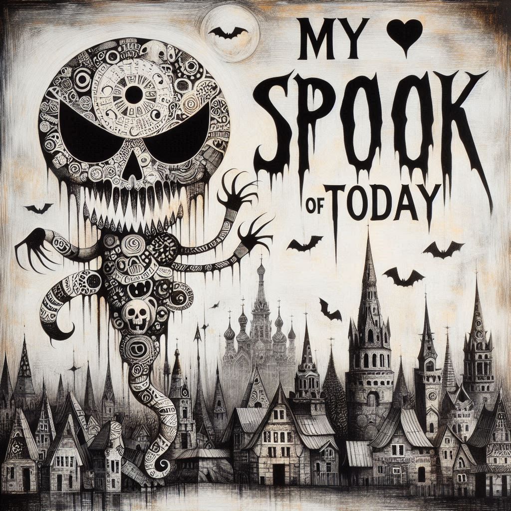 My Favourite Spook of Today in the Dark Spooktober Daily Challenge #16-19