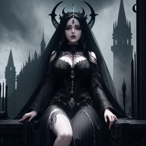 Hecate Goddess Palace& gothic vibes& ethereal vibes& magical vibes ...