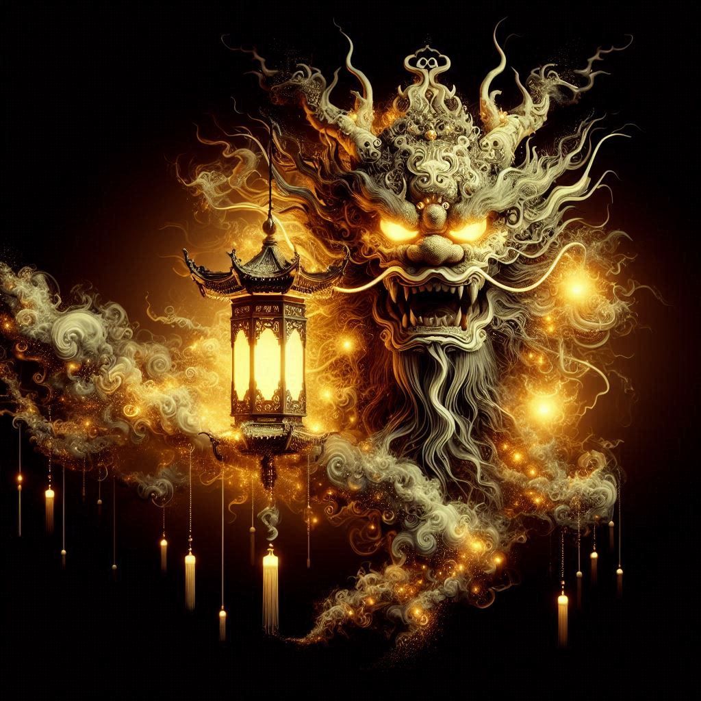 Hunyadi Yellow Lamp Smoke Demon