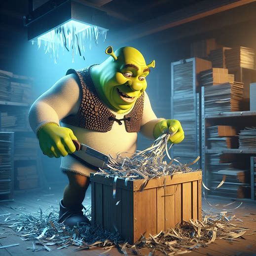 Shrek Shredding