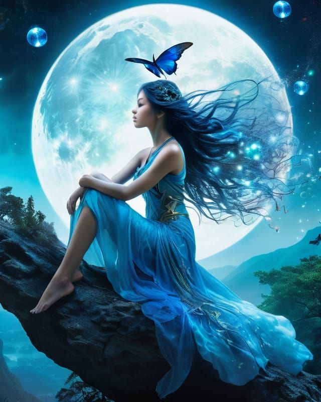 Blue Lady