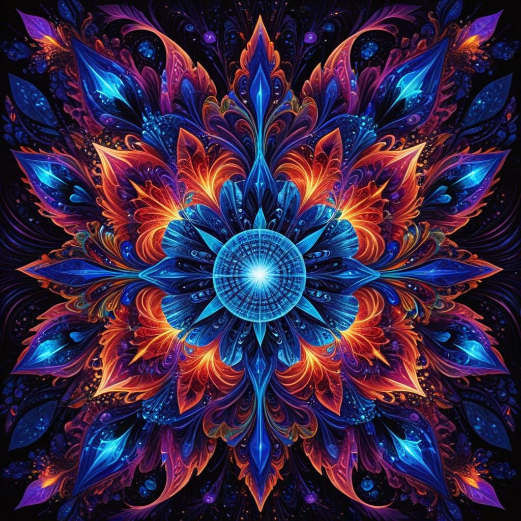 Kaleidoscope art  by @Artless