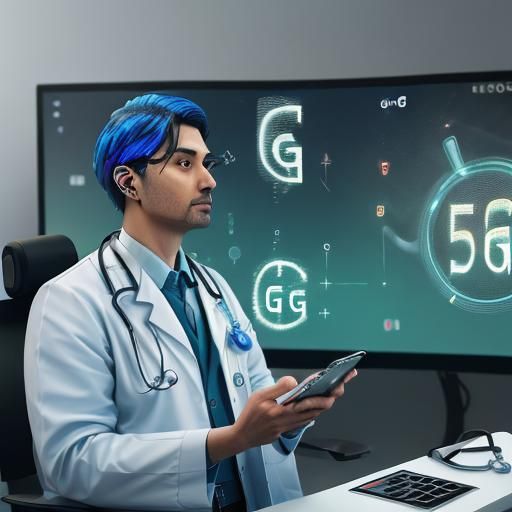 doctor, 5G, advanced medical equipment