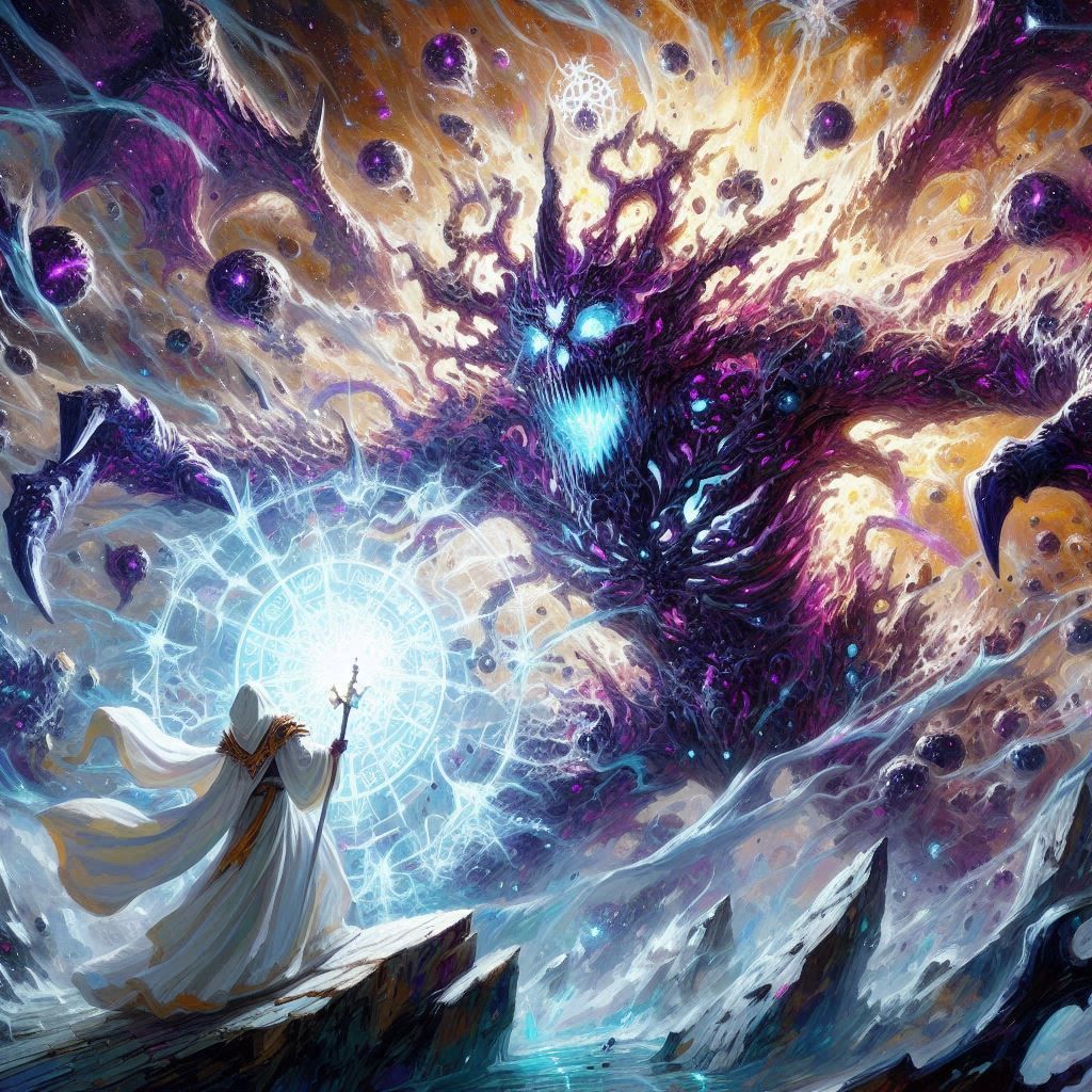 When the Sorcerer of Light Meets the Void Monster However...