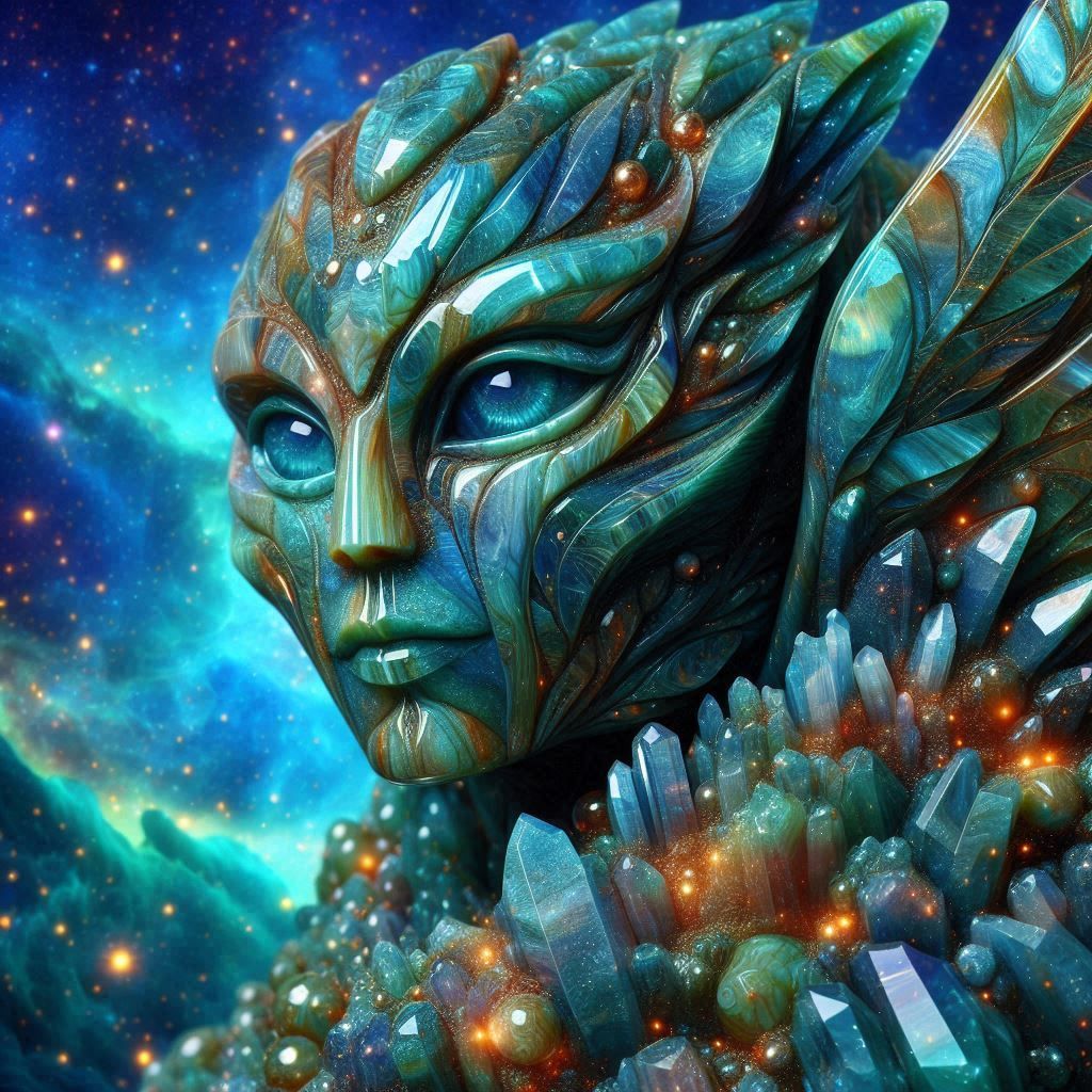 Serene Boom Boom Chrysocolla Inclusion