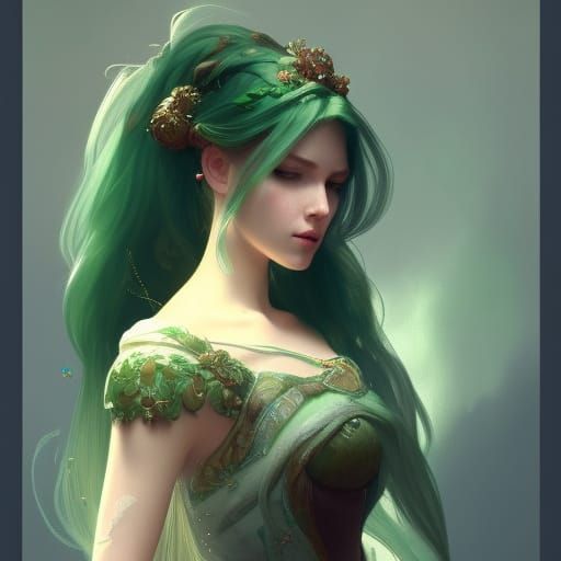"Medusa as a human"