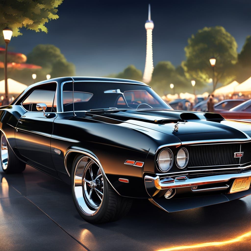 Classic Muscle Car  by @llTupill