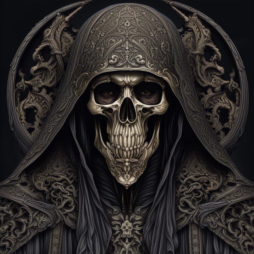 Ornate Grim reaper