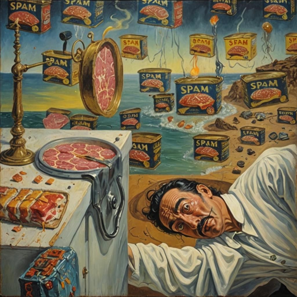 Salvador Dali’s Spam Nightmare