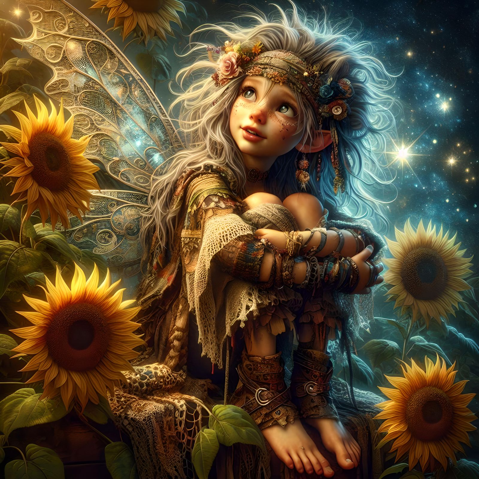 Sunshine - Sunflower pixie