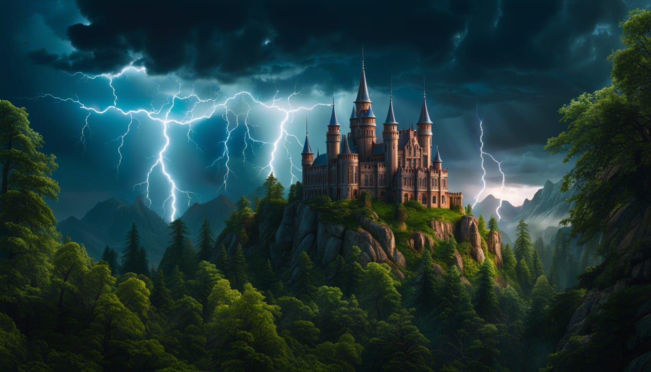 Storm Castle  by @MelanieL