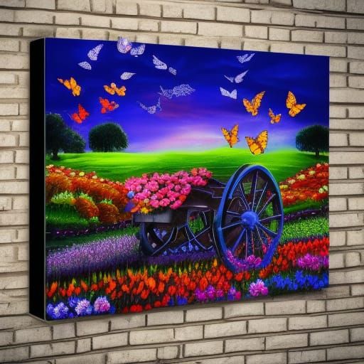 Carriage of Flowers