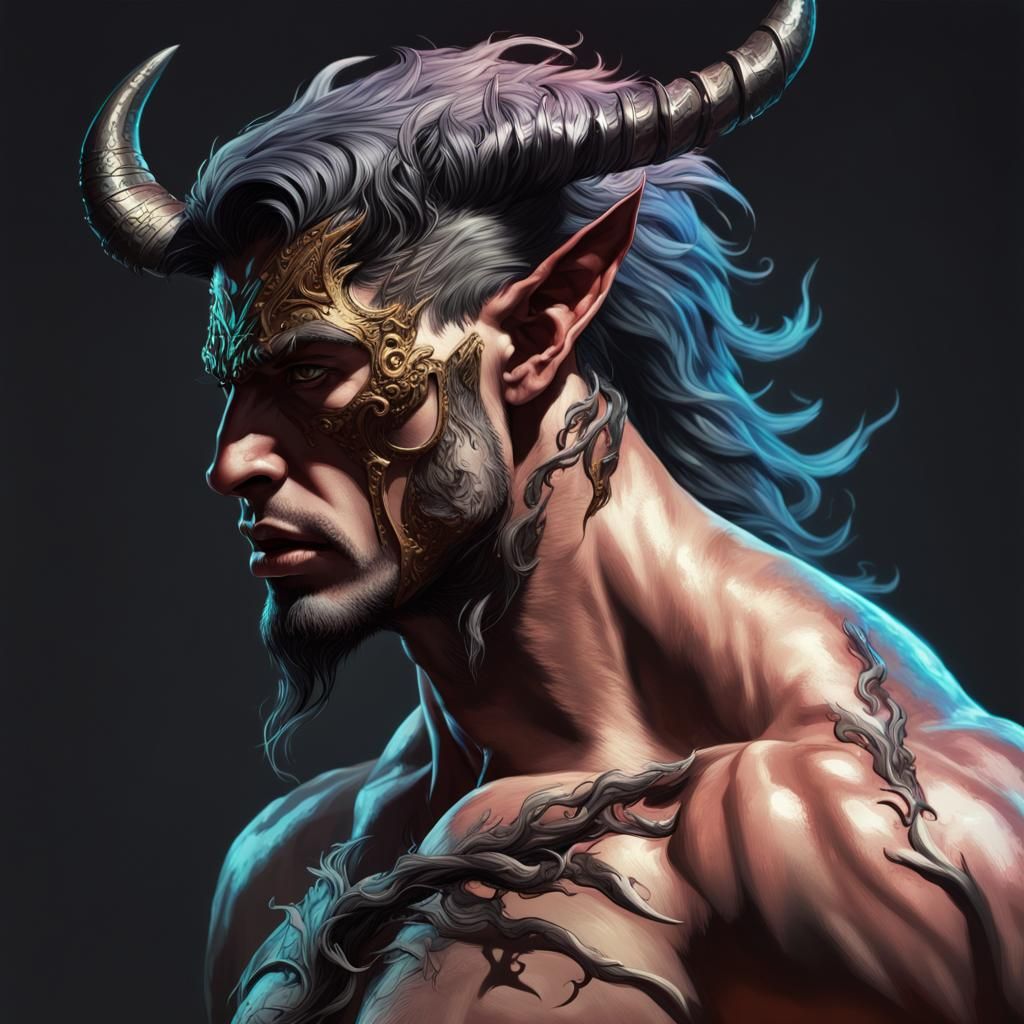 Beastman - Ai Generated Artwork - Nightcafe Creator