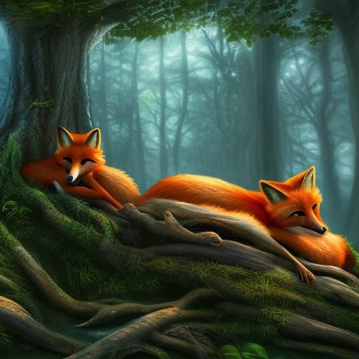 Foxes!