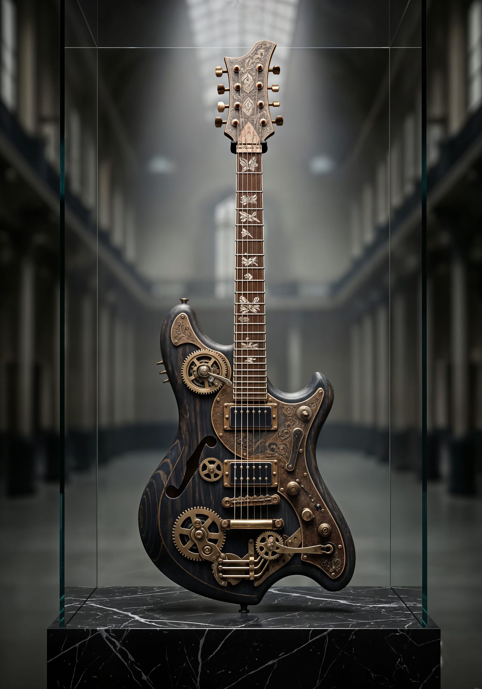 Steampunk guitar