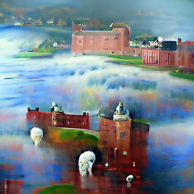 inverness castle, scotland.