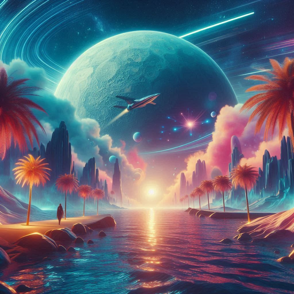 Oasis Island Surrealism