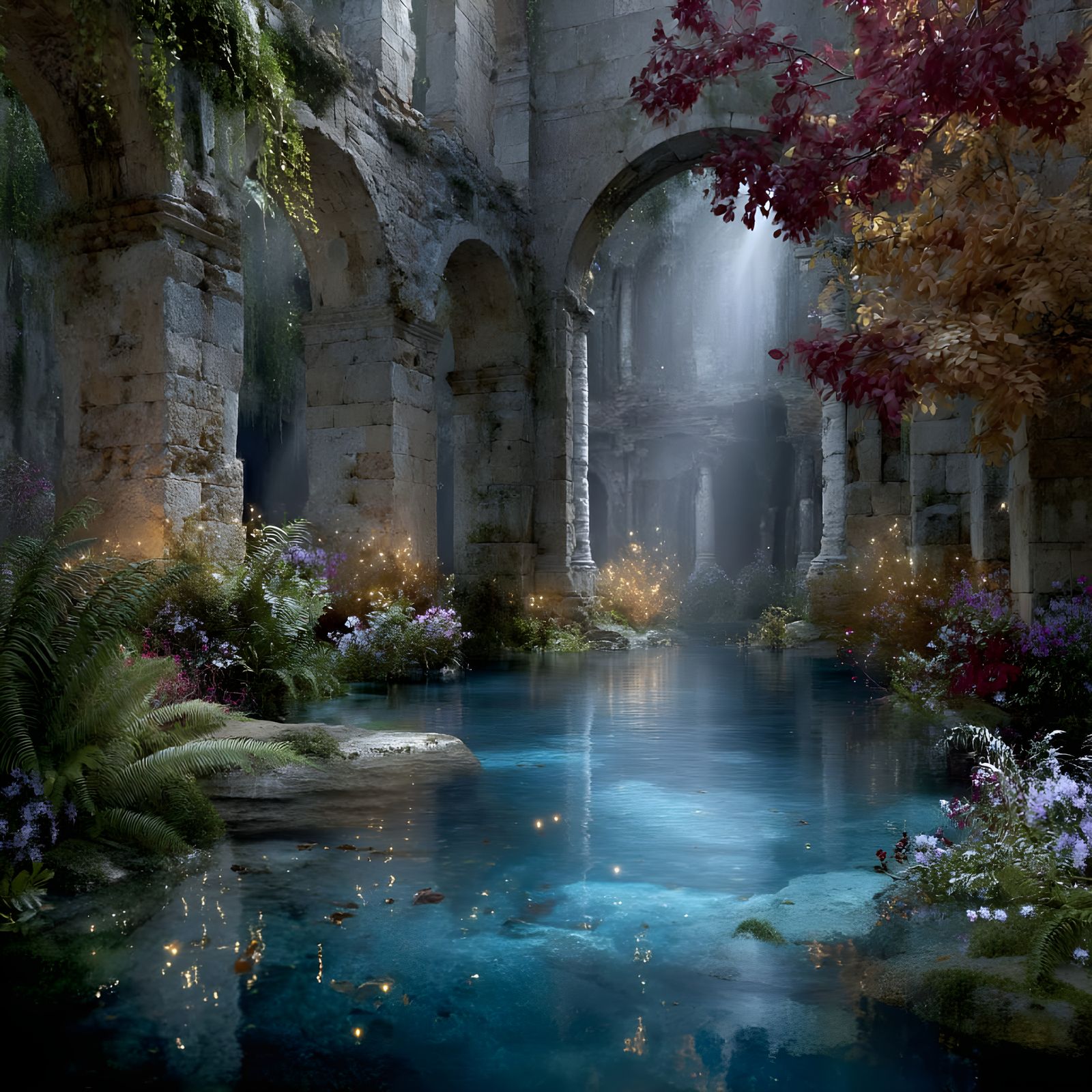 Enchanting pond