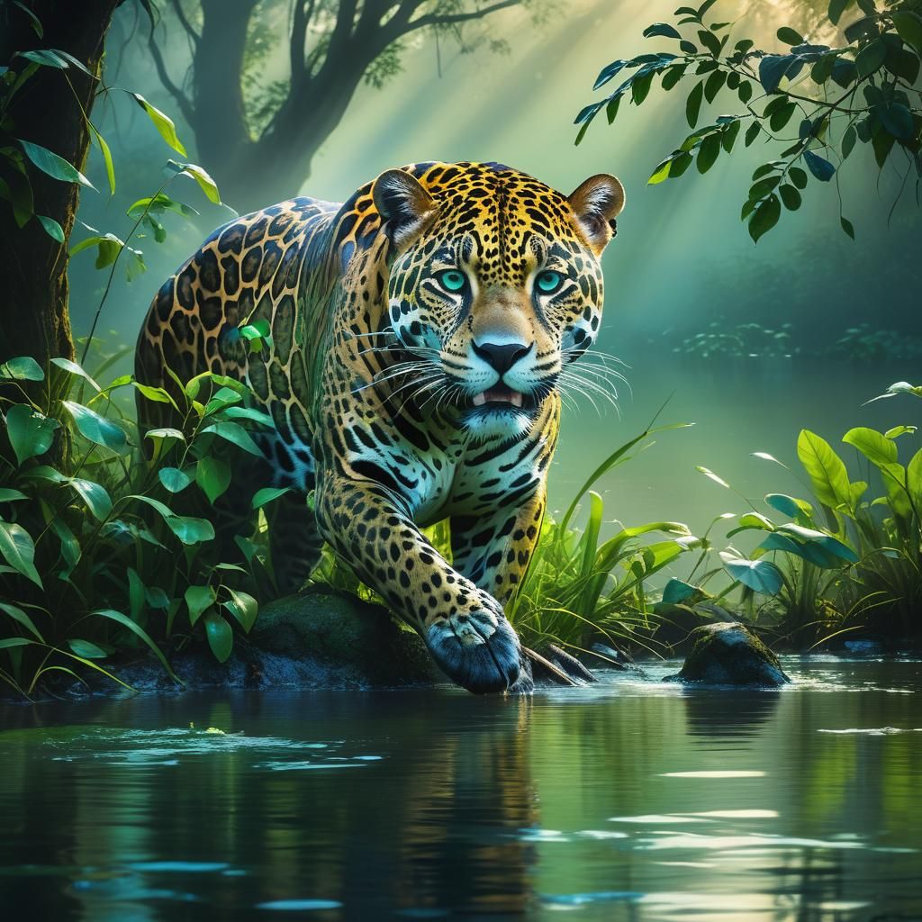 a jaguar 
  by @gladiator