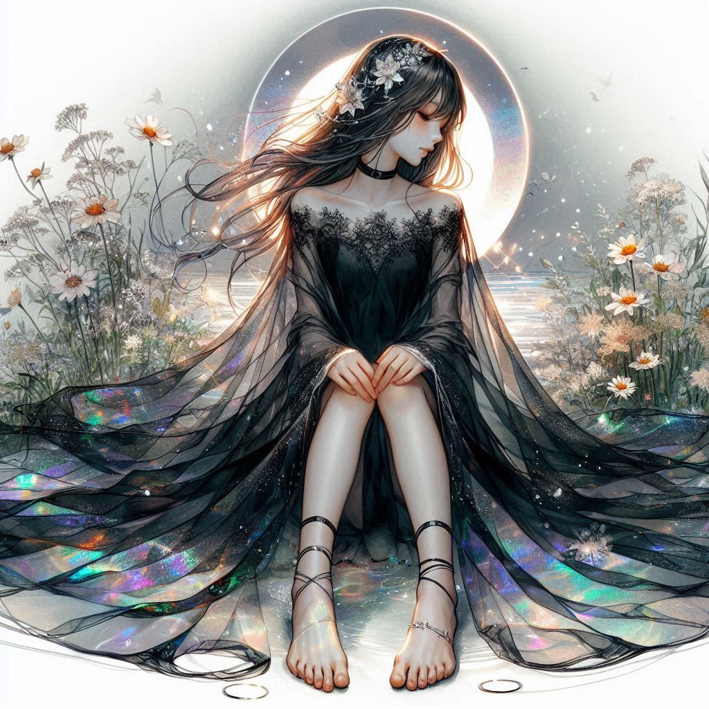 Iridescent glare  by @StarlaBlaise
