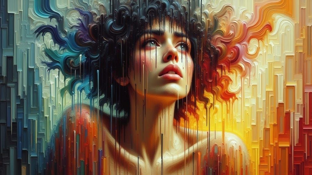 The Transformation While Watching an Angel  by @Lupus