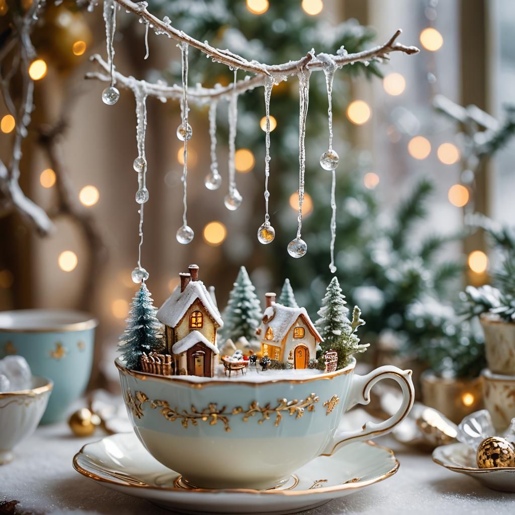 Winter tea  by @Praline34567