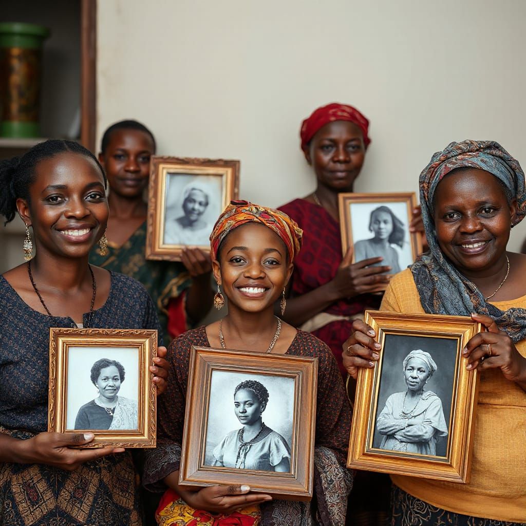 All the mothers that have come before  by @Blue