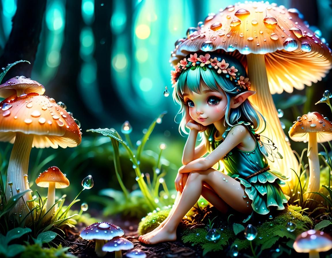 Enjoying dew  by @Lily Evans